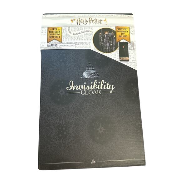 NEW WOW! Stuff Harry Potter Invisibility Cloak Toy Wizarding World One Size - Picture 1 of 4